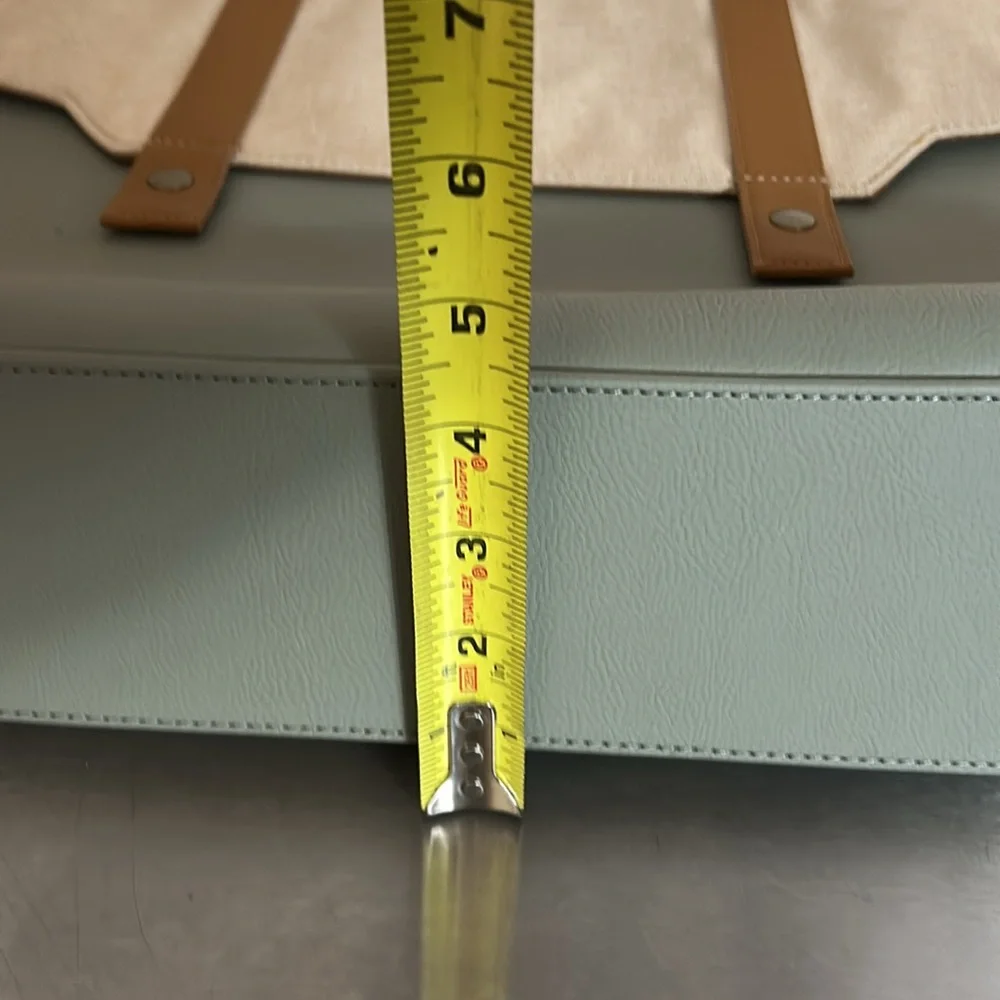 EPIC canvas, FAUX leather laptop, traveling bag